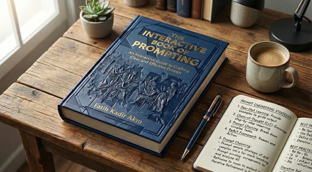 Prompt engineering book cover