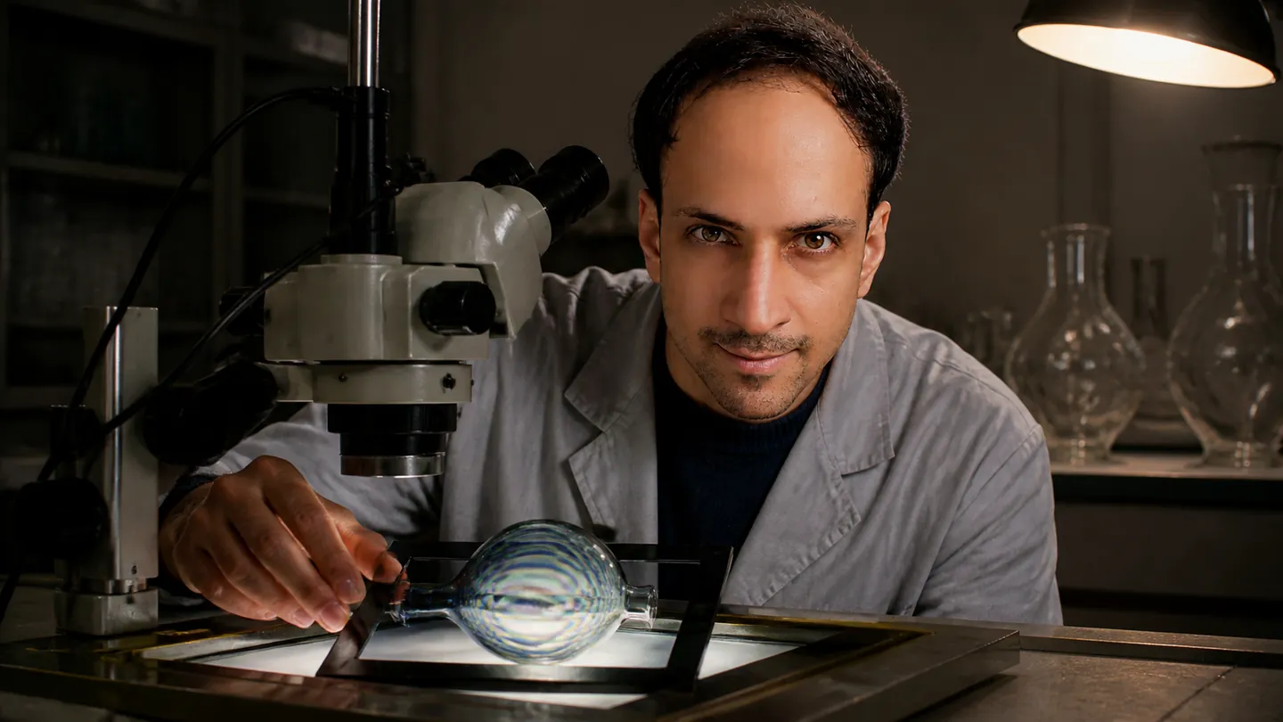 The Loaded Interior: Conservation Lab — AI Portrait Prompt