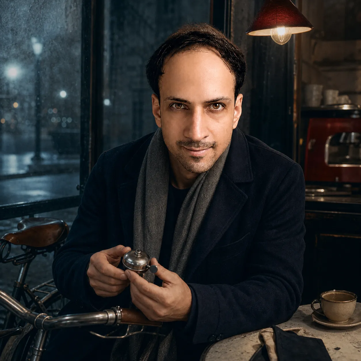 Urban Poetry: Revelation with a small bicycle bell — AI Portrait Prompt