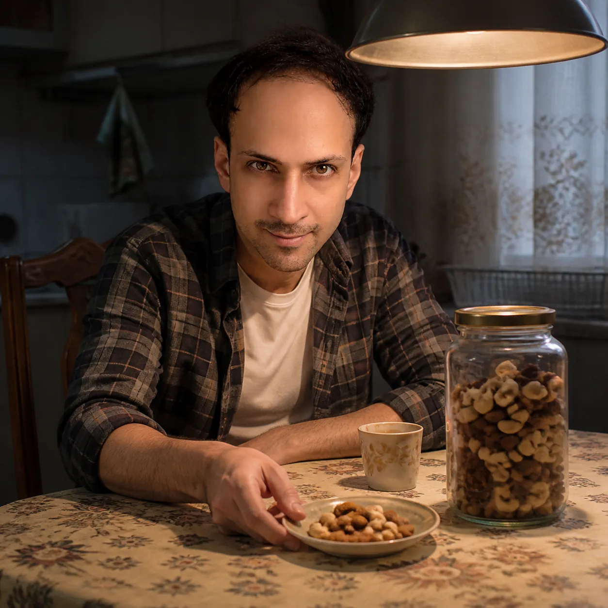 Mother's Kitchen Table — AI Portrait Prompt