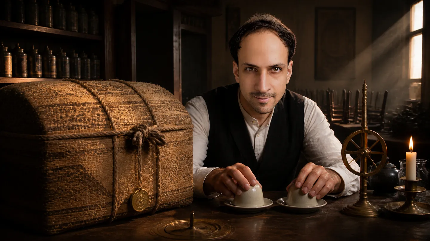 Scheduled Plenty: Traditional Tea House an Hour — AI Portrait Prompt