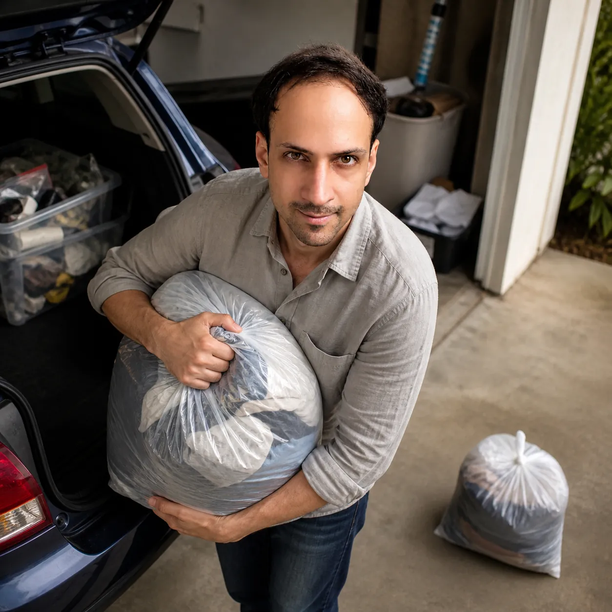The Sealed Bag in the Boot — AI Portrait Prompt
