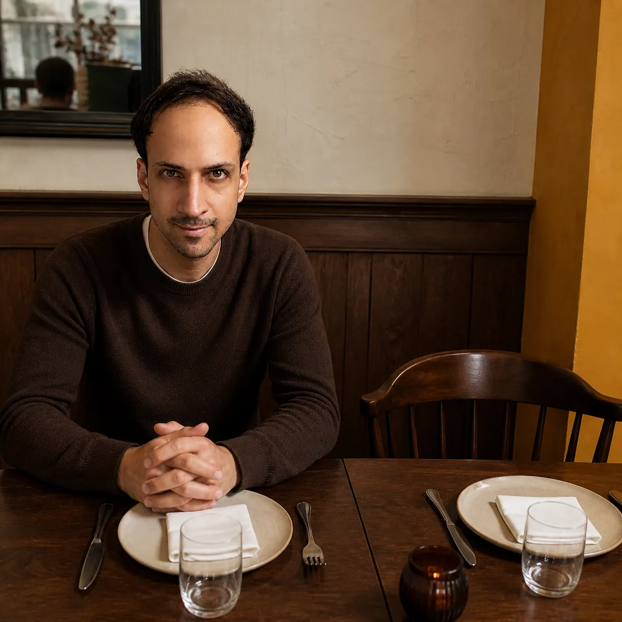 A Table Set for Two — AI Portrait Prompt