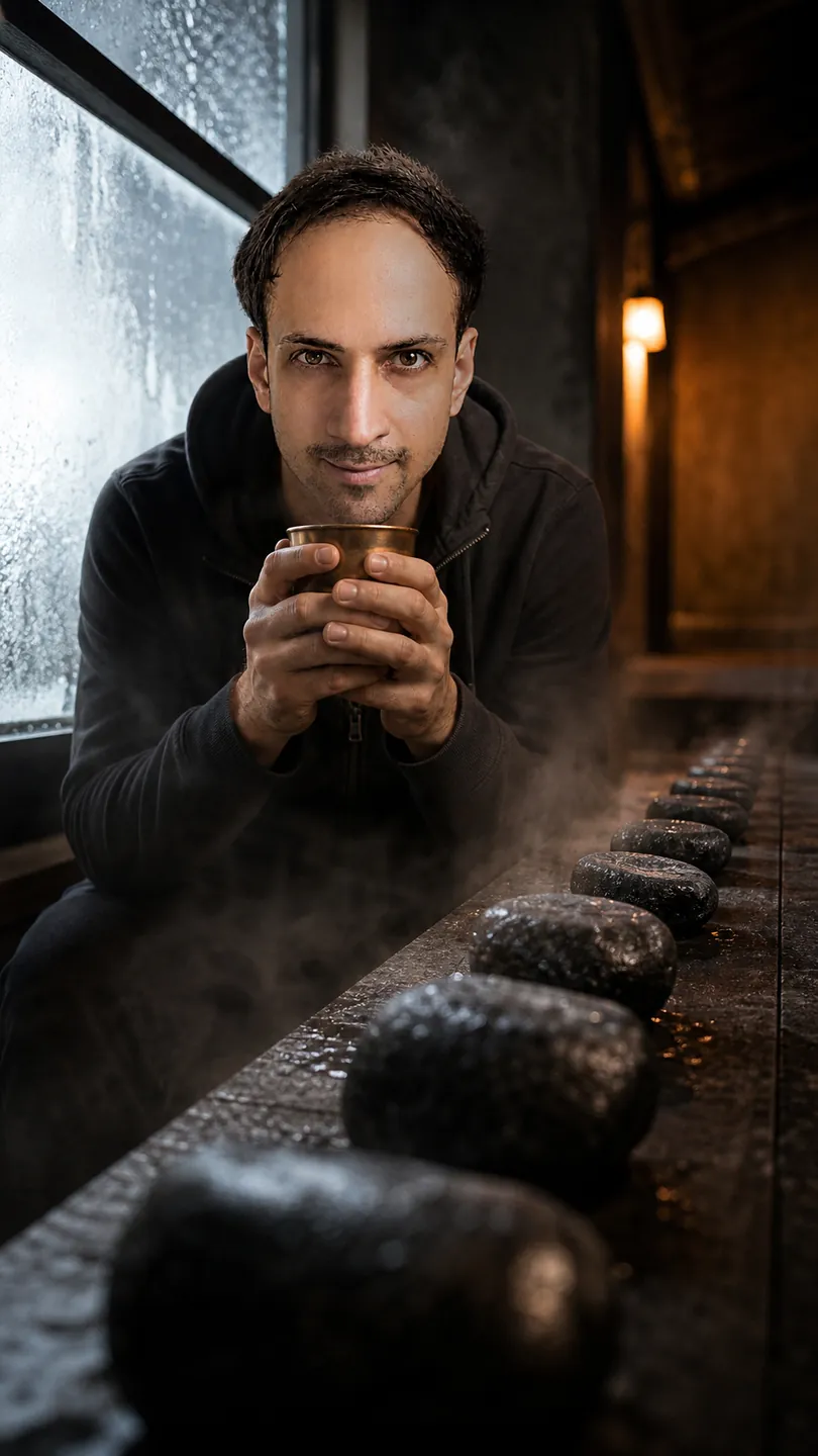 The Recovery Curve: Plain Bench — AI Portrait Prompt