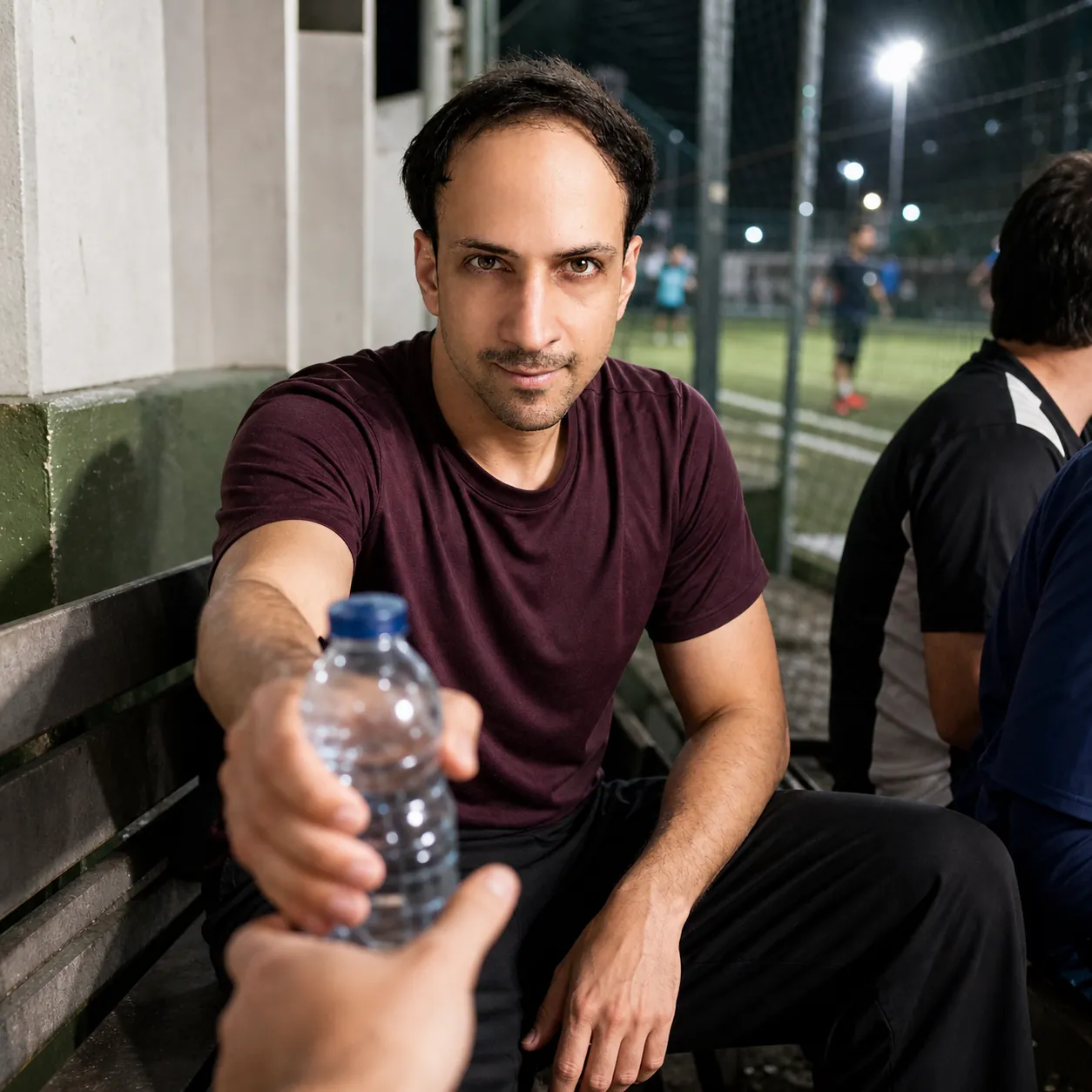 After the Evening Game — AI Portrait Prompt