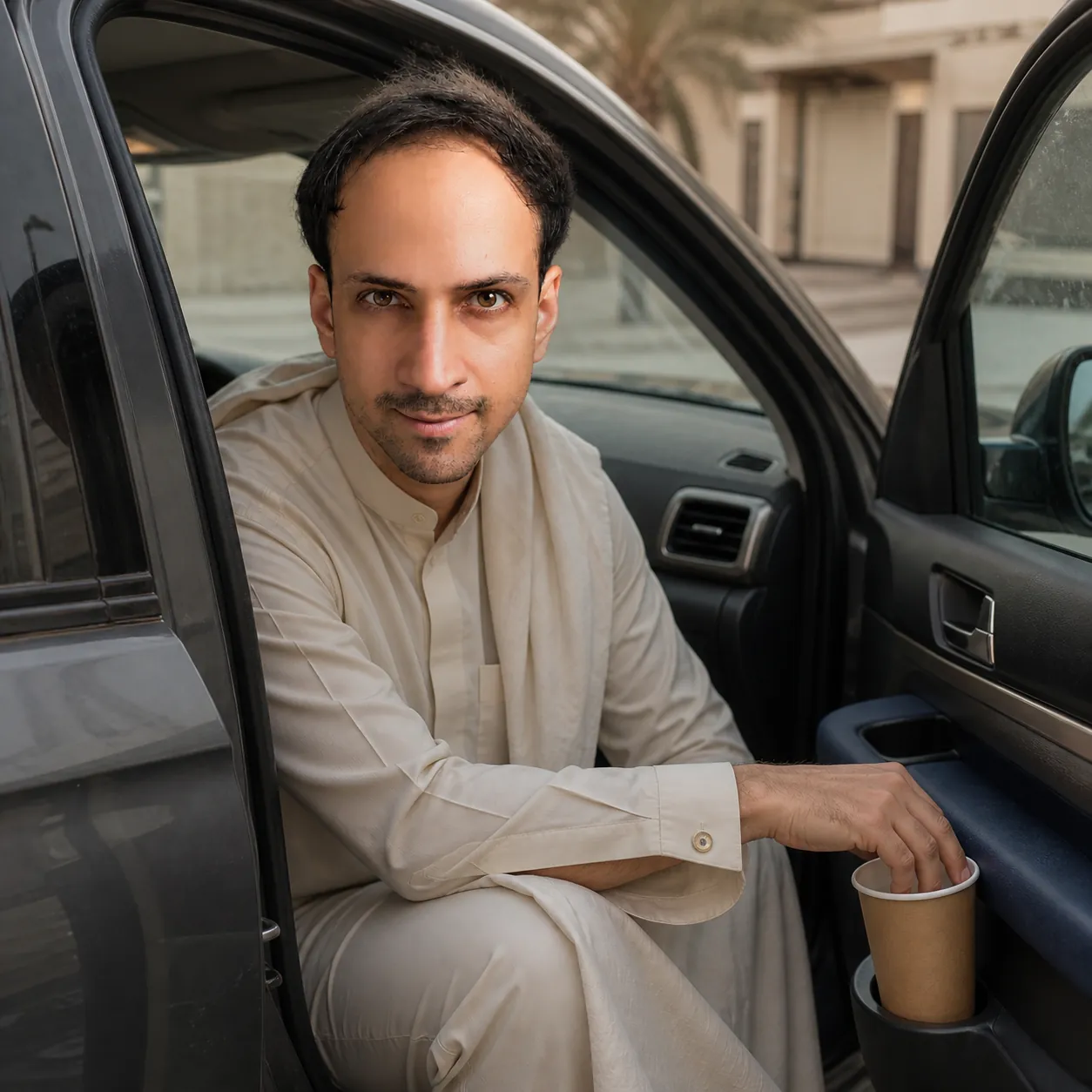 The Half-Fastened Cuff — AI Portrait Prompt