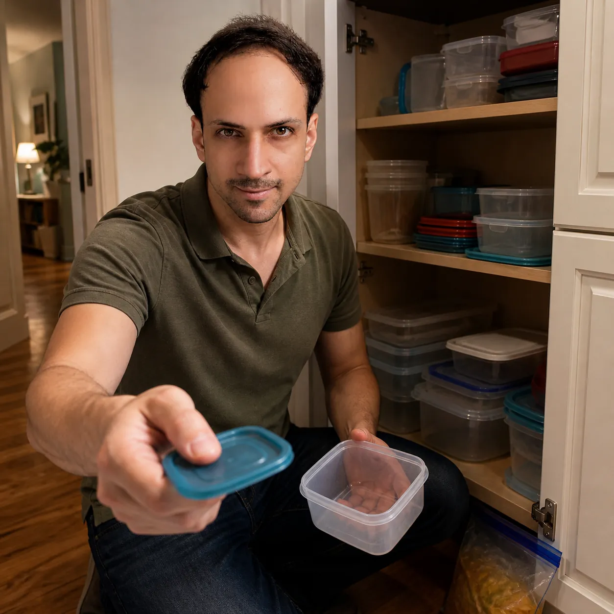 A Sealed Bag Set Apart — AI Portrait Prompt