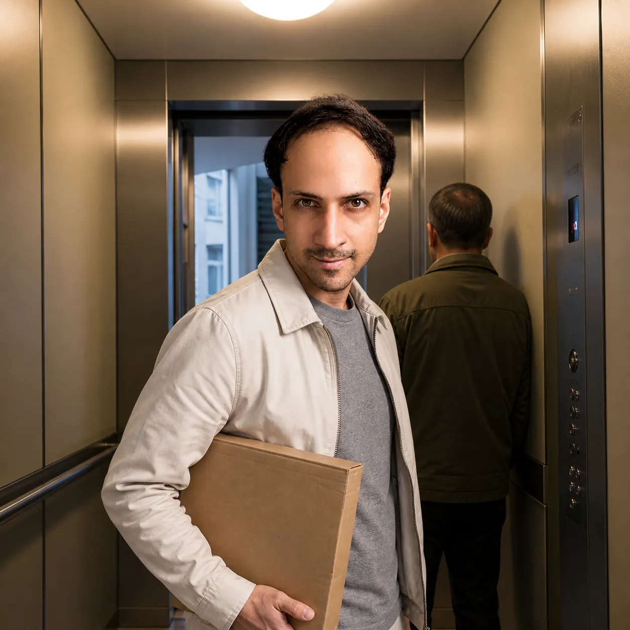 Rising in the Lift — AI Portrait Prompt