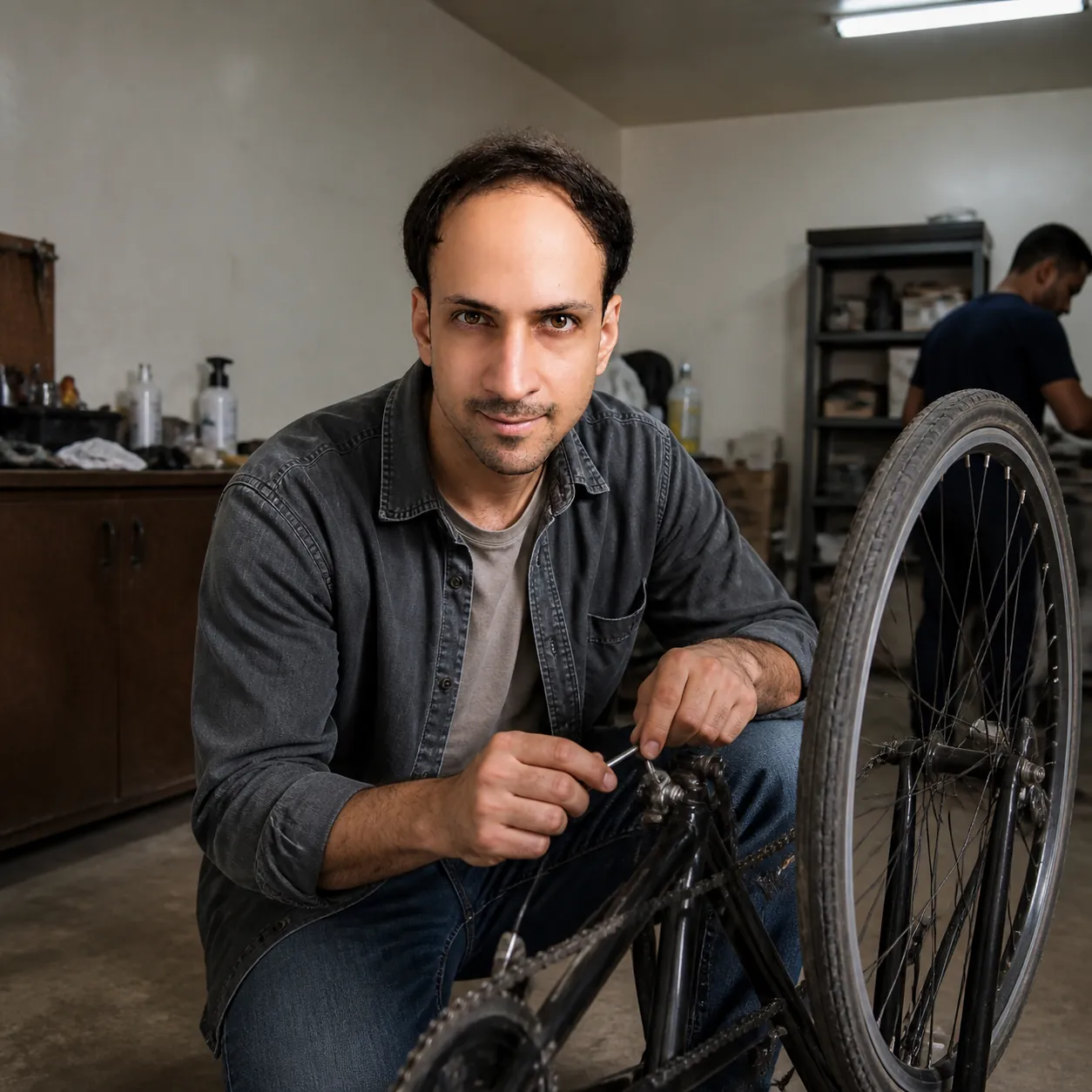 A Quarter Turn on the Brake — AI Portrait Prompt