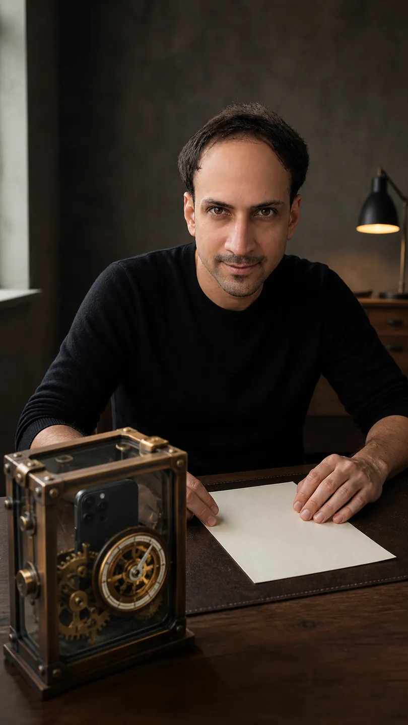 The Kind Machine: Small Study — AI Portrait Prompt