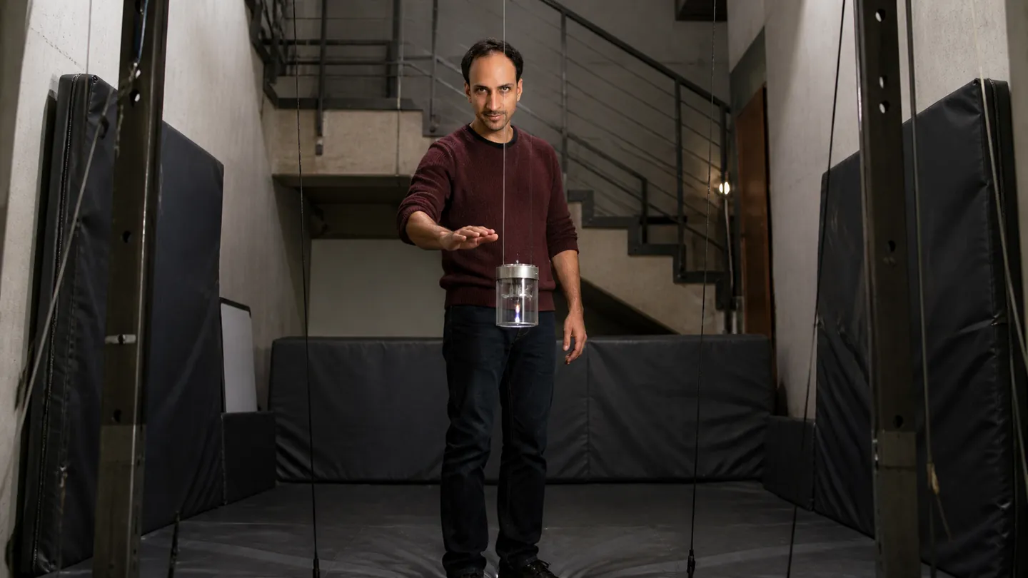 Borrowed Second: Campus Stairwell — AI Portrait Prompt