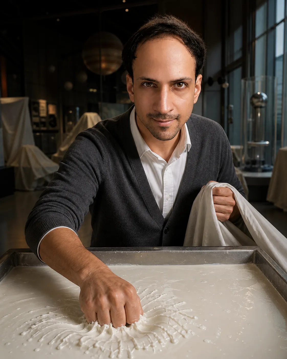 Unveiling the Cornstarch Demonstration — AI Portrait Prompt