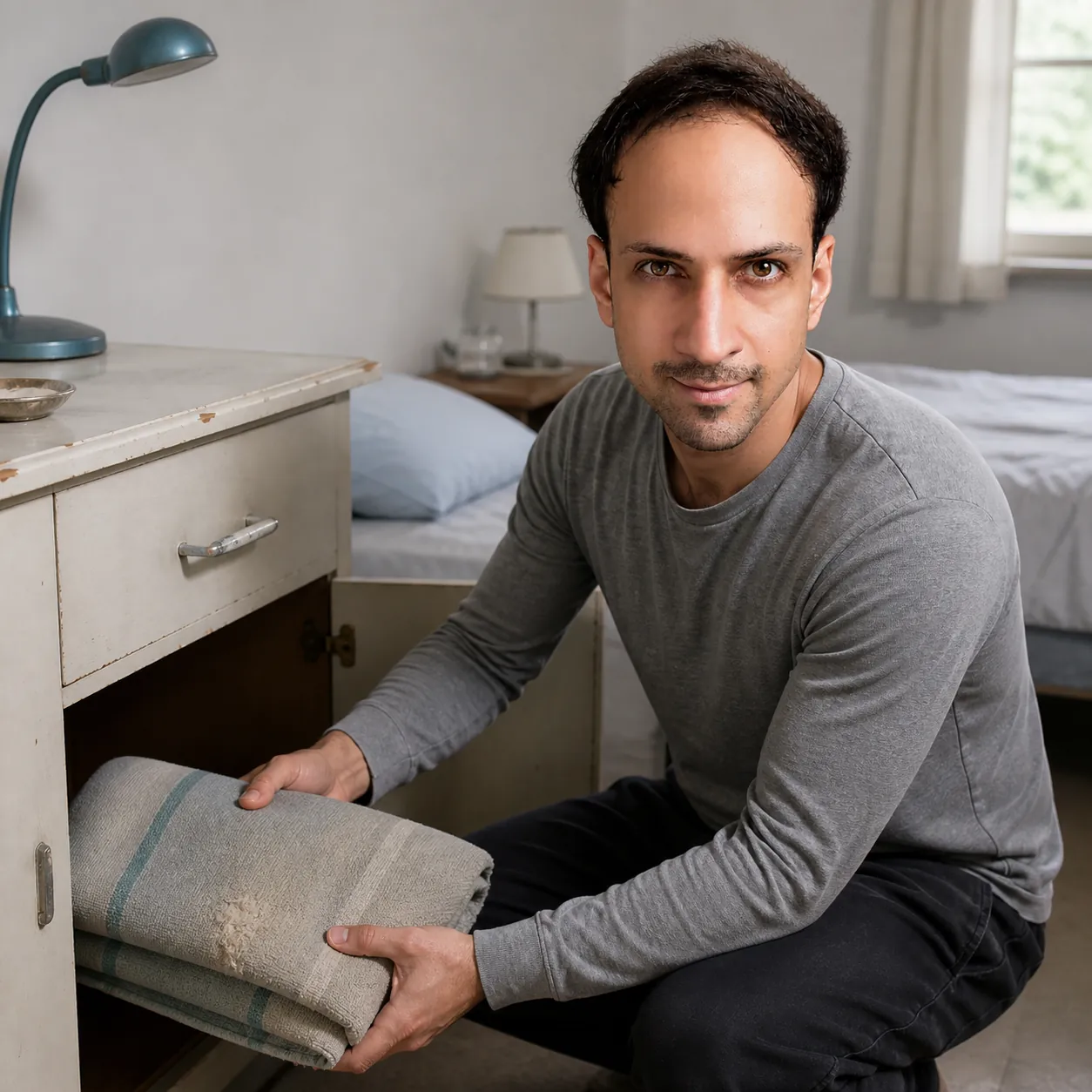 A Blanket Tucked Away — AI Portrait Prompt