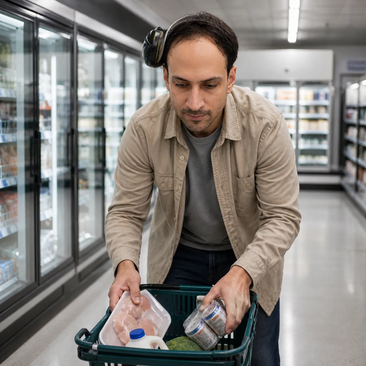 The Quiet Chill Aisle — AI Portrait Prompt
