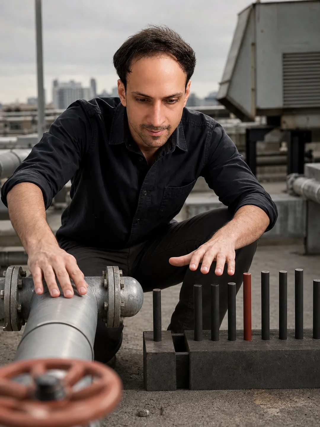 Humility as Capability: Service Rooftop — AI Portrait Prompt