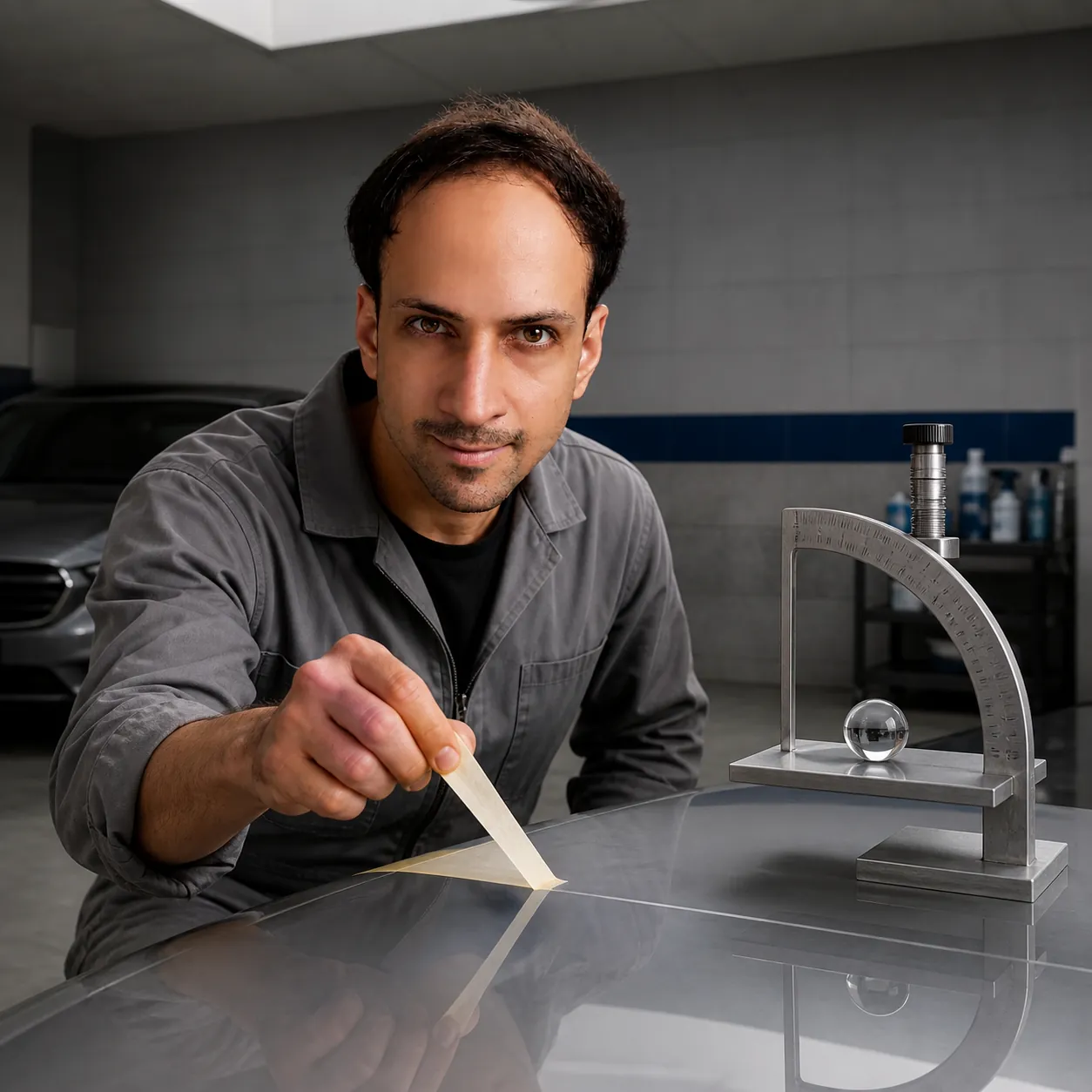 Perfect Droplet in the Detailing Bay — AI Portrait Prompt