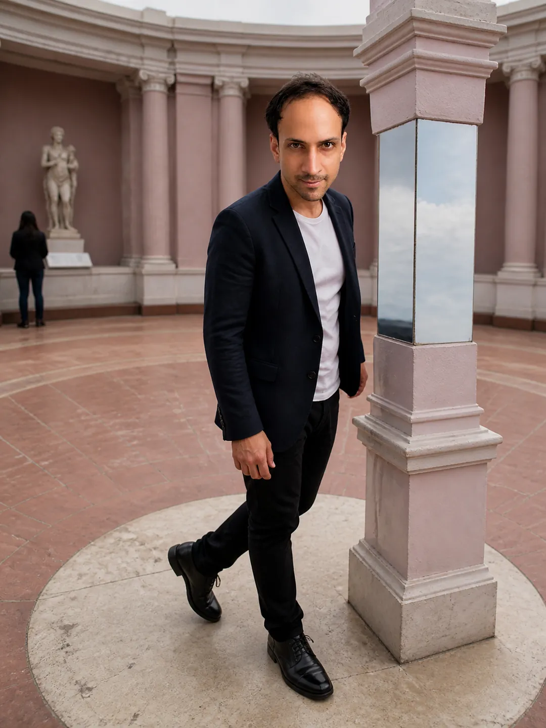 Where Illusion Ends: Small Museum Rotunda — AI Portrait Prompt