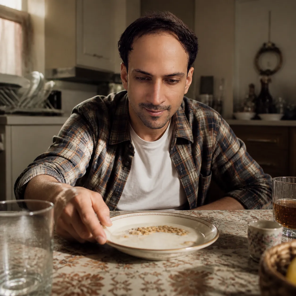 Breakfast at Mother's Table — AI Portrait Prompt