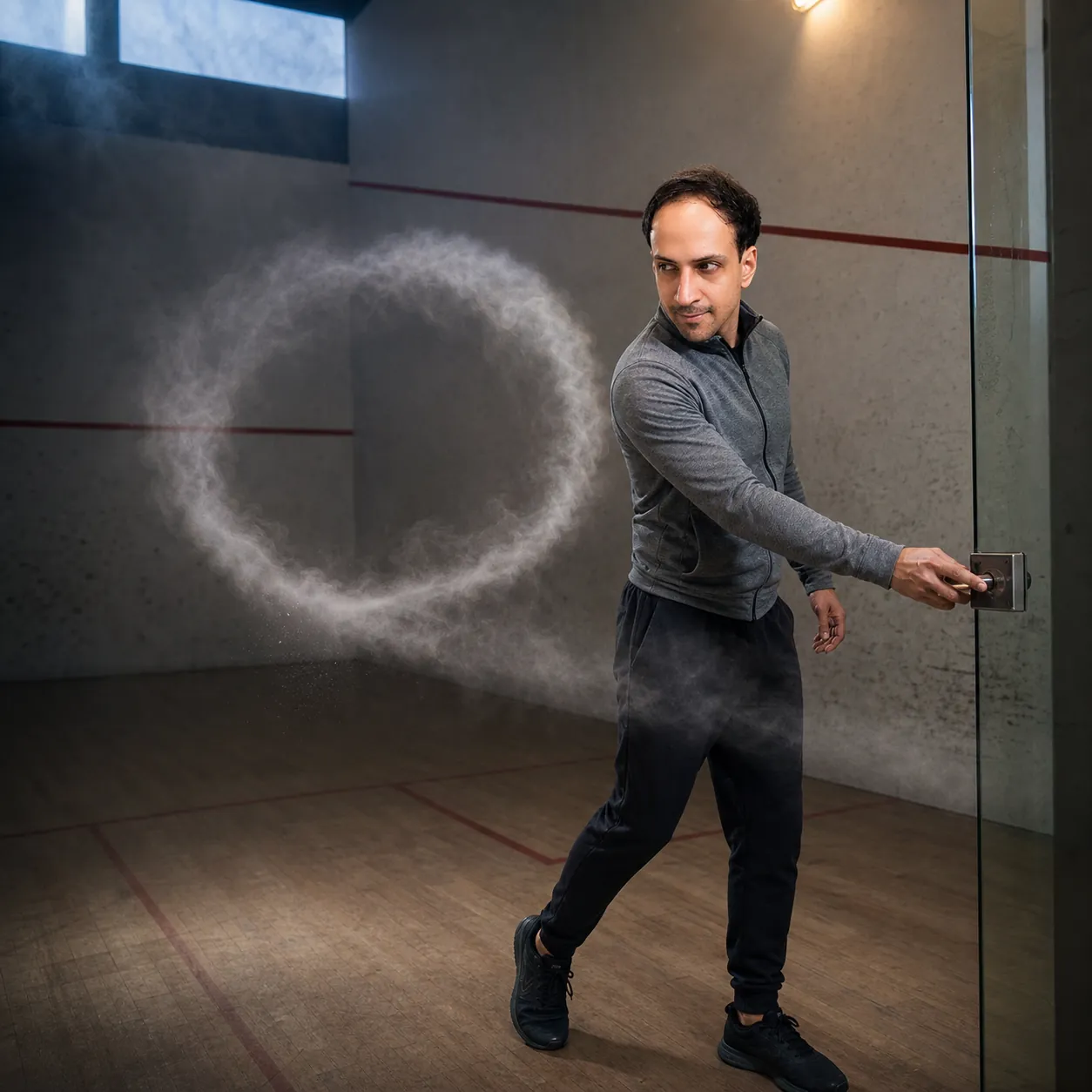 Chalk Cargo on the Court — AI Portrait Prompt