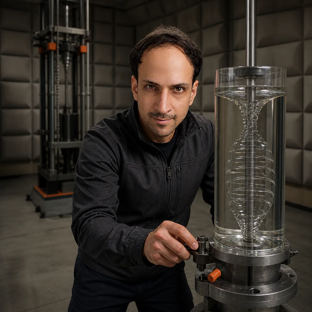 The Rod-Climbing Polymer — AI Portrait Prompt