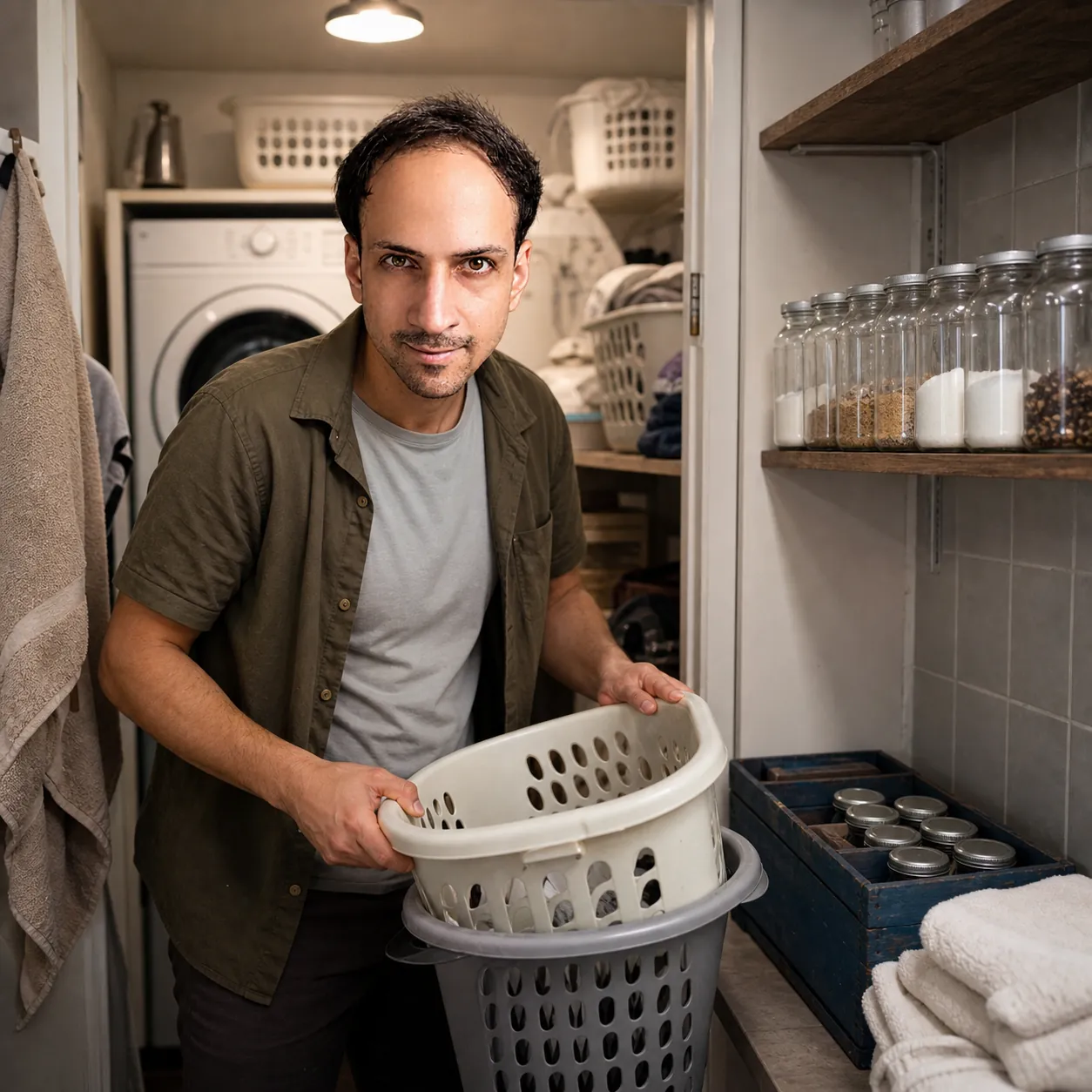 Baskets Nobody Has Emptied — AI Portrait Prompt