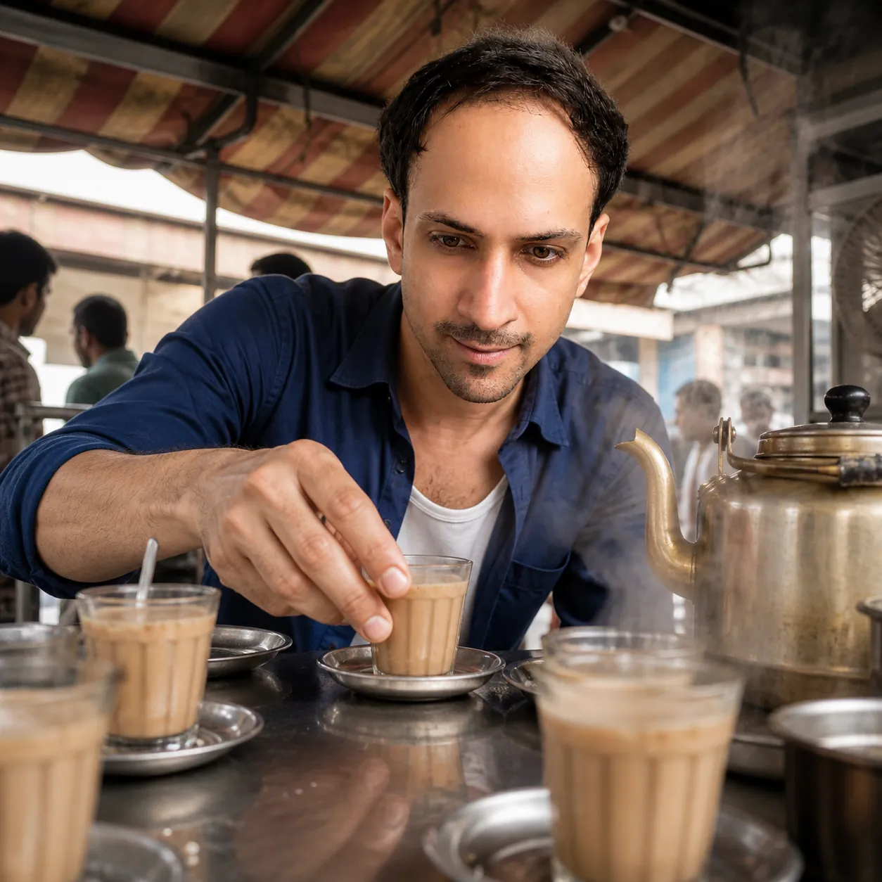 A Drop Skating on the Kettle — AI Portrait Prompt