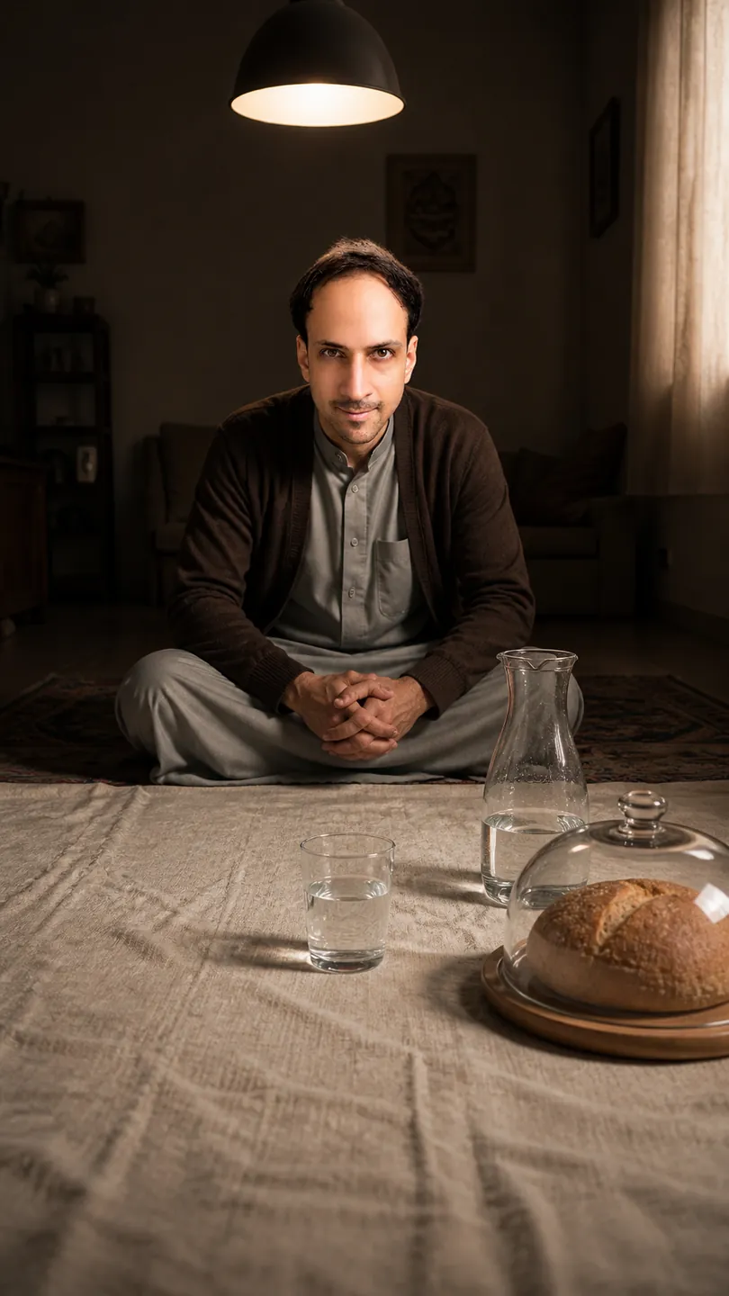 The Empty Hour: Plain Sitting Room — AI Portrait Prompt