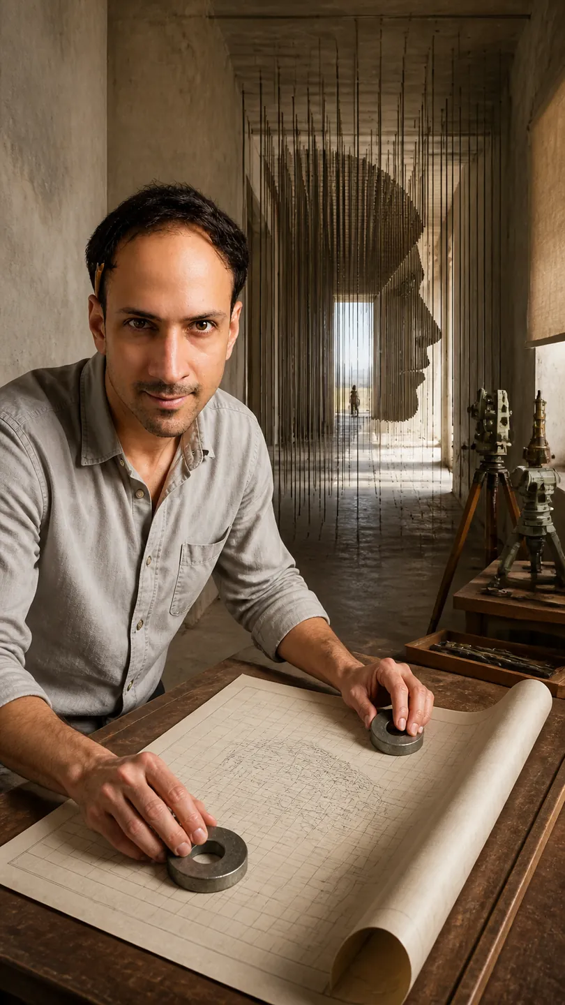 The Standing Point: Drafting Studio — AI Portrait Prompt