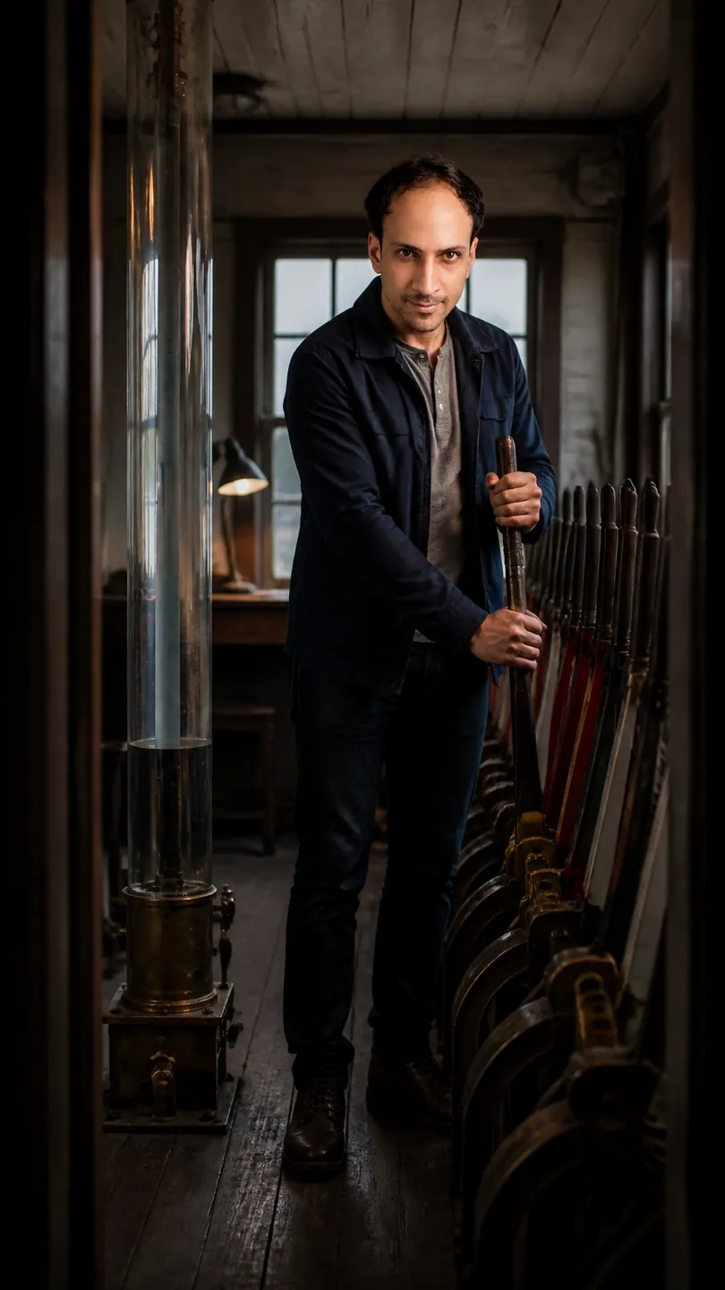 Second Signals: Disused Railway Signal Cabin — AI Portrait Prompt