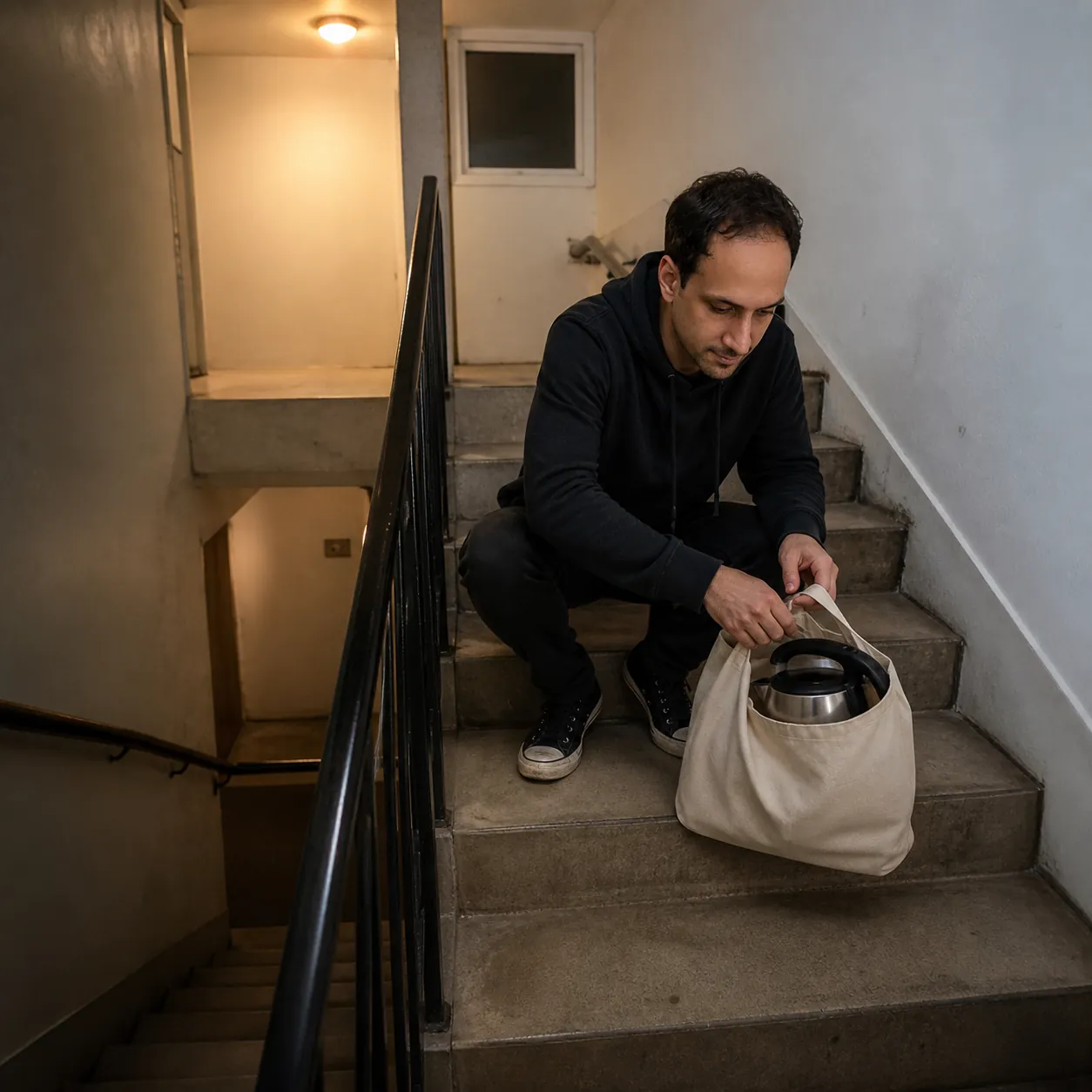 The Kettle That Clicks Too Soon — AI Portrait Prompt