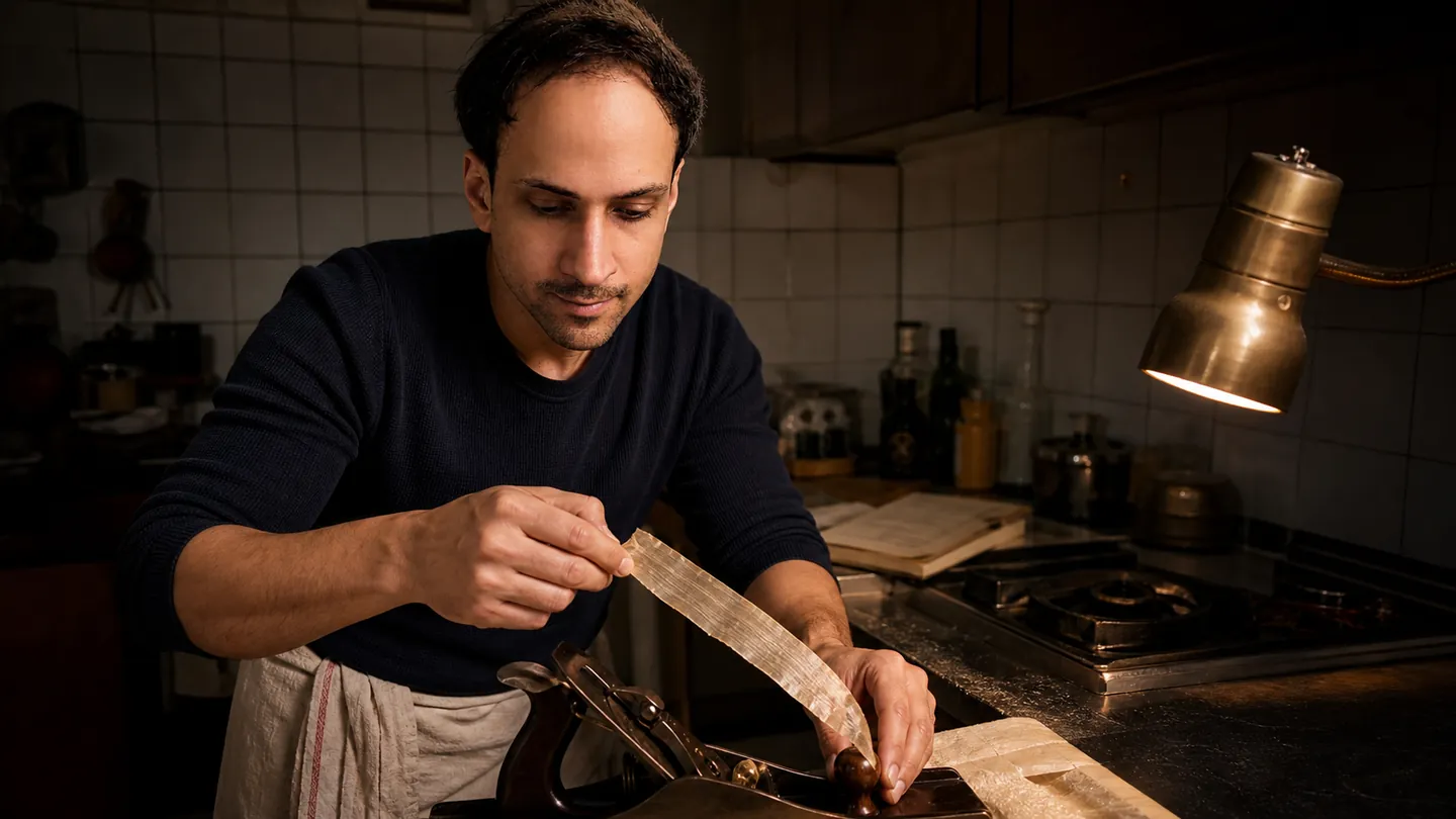 Kept Not Replaced: Small Tiled Kitchen — AI Portrait Prompt