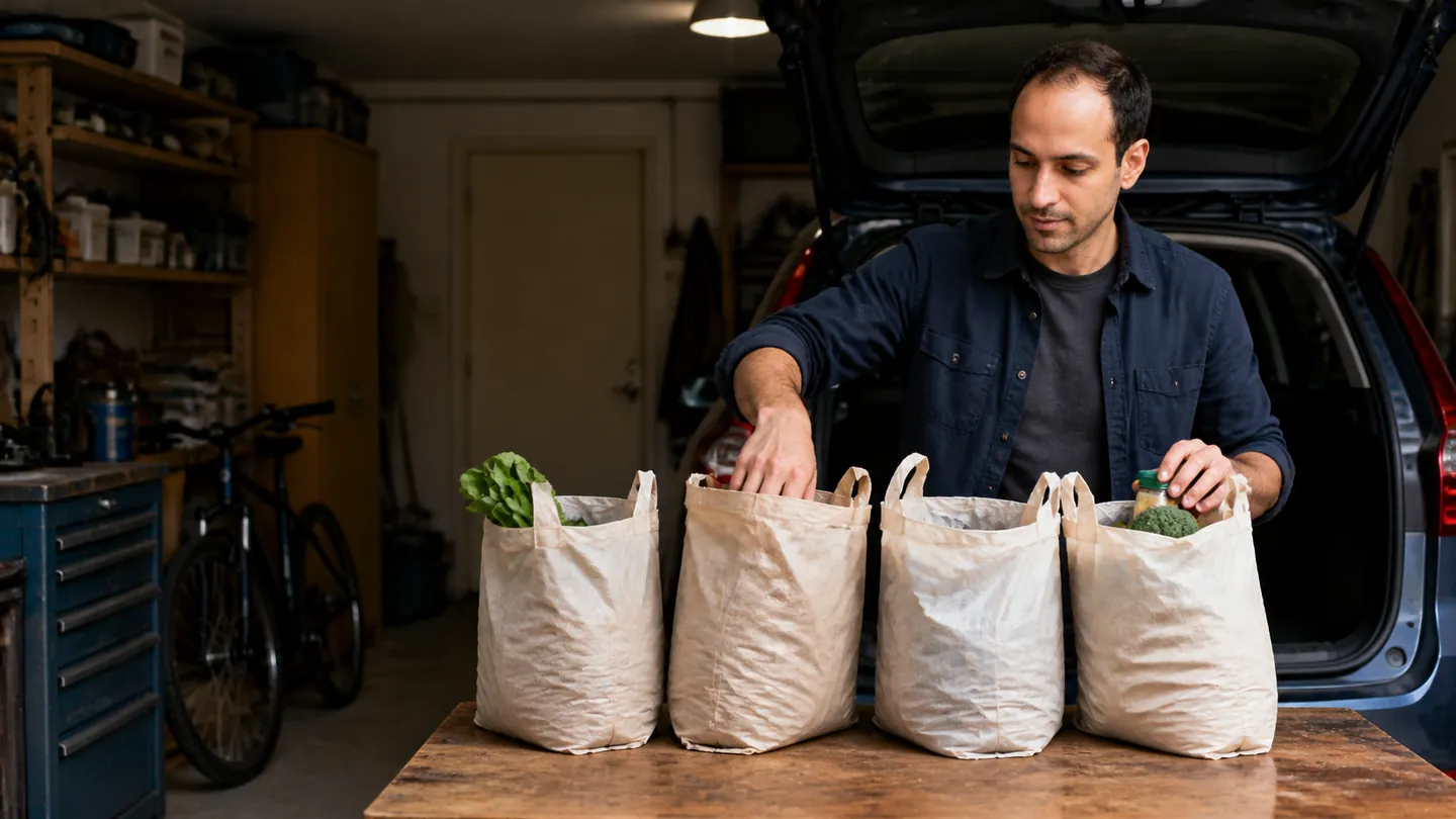 Not Yet: Open Boot of a Parked Car — AI Portrait Prompt