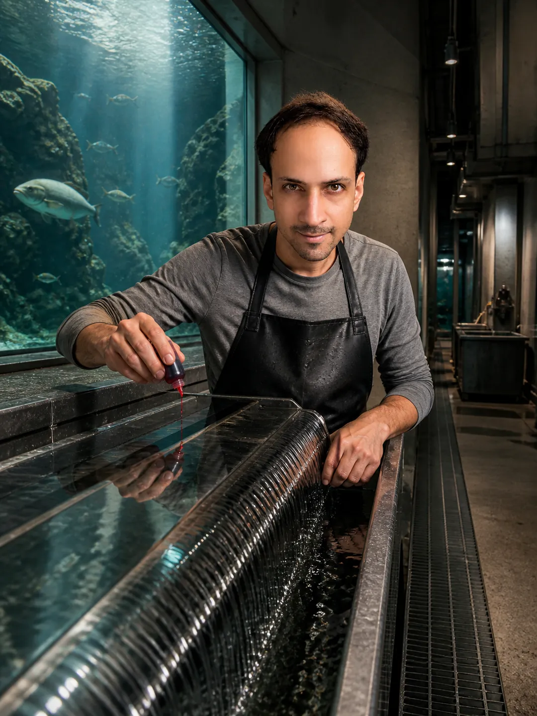 Mirror Weir Behind the Glass — AI Portrait Prompt