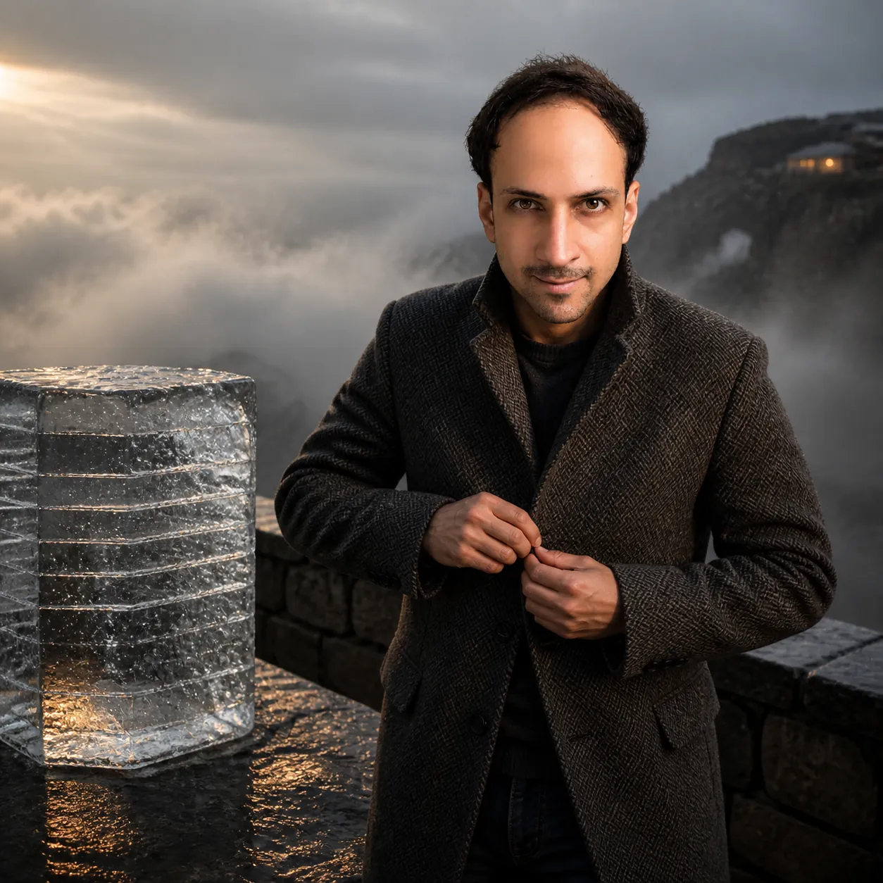 Mist Above the Abha Escarpment — AI Portrait Prompt
