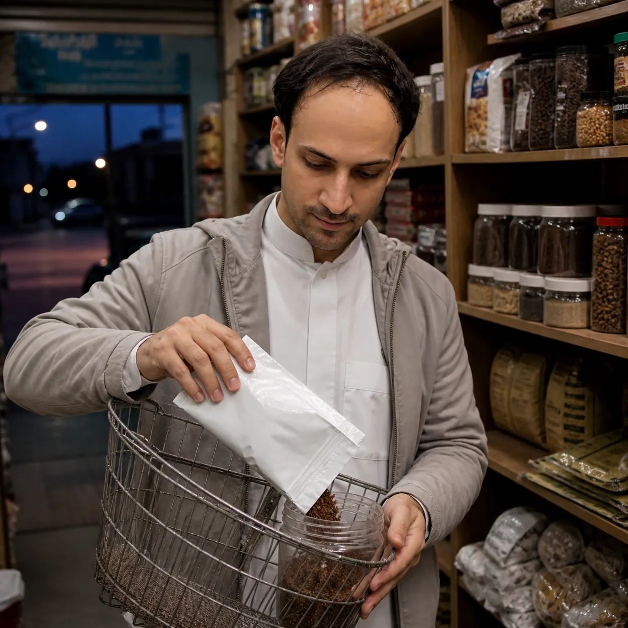 The Old Container, New Packet — AI Portrait Prompt