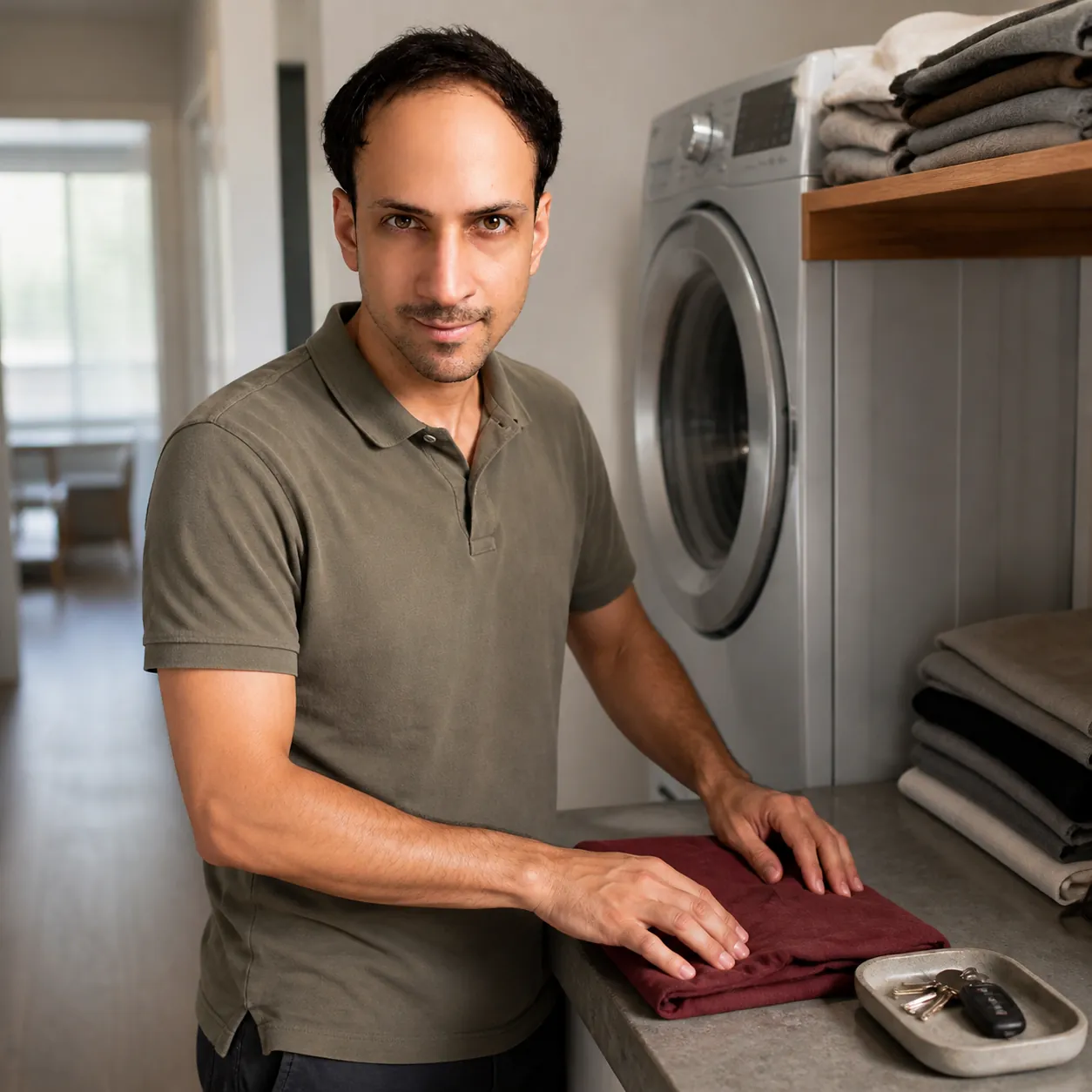 Shirt Squared to the Edge — AI Portrait Prompt