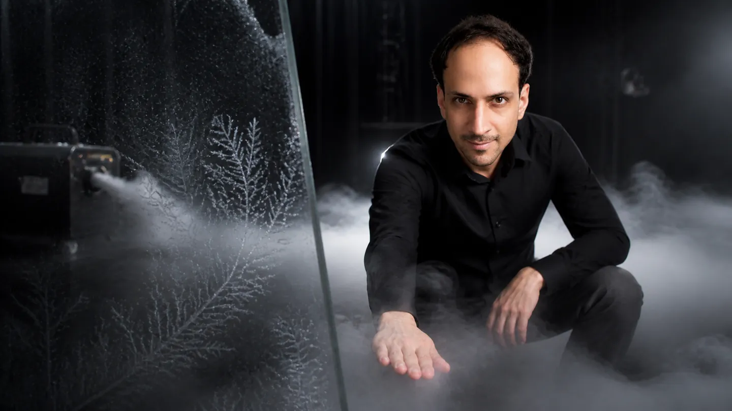 Frost Ferns in the Black-Box Theater — AI Portrait Prompt
