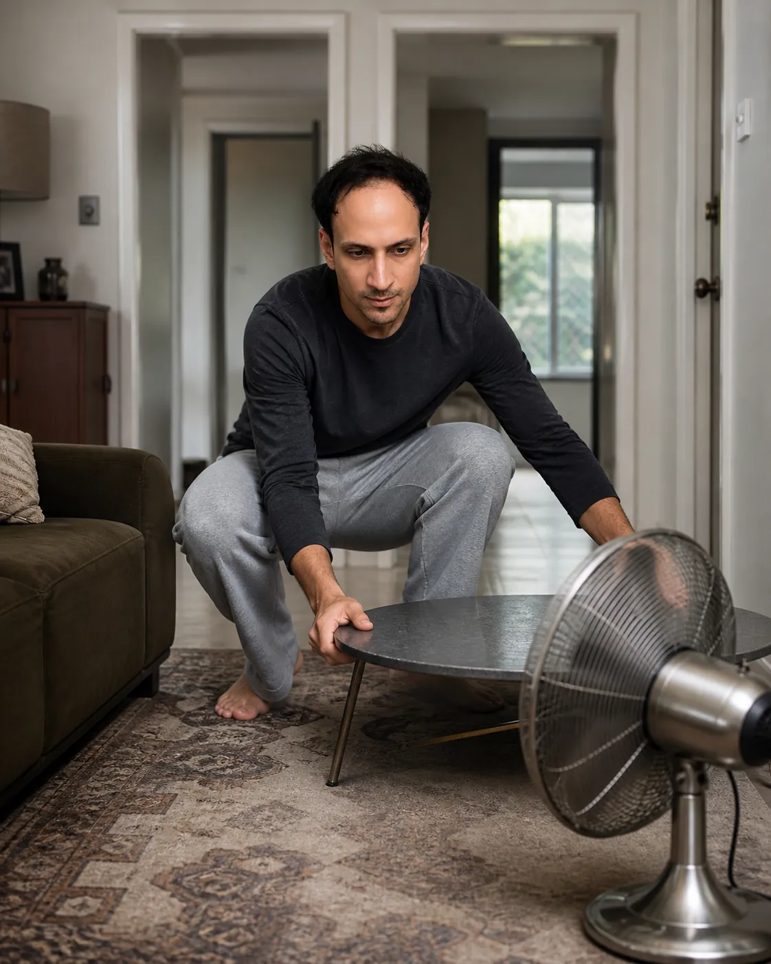 A Sitting Room Allowed Some Noise — AI Portrait Prompt