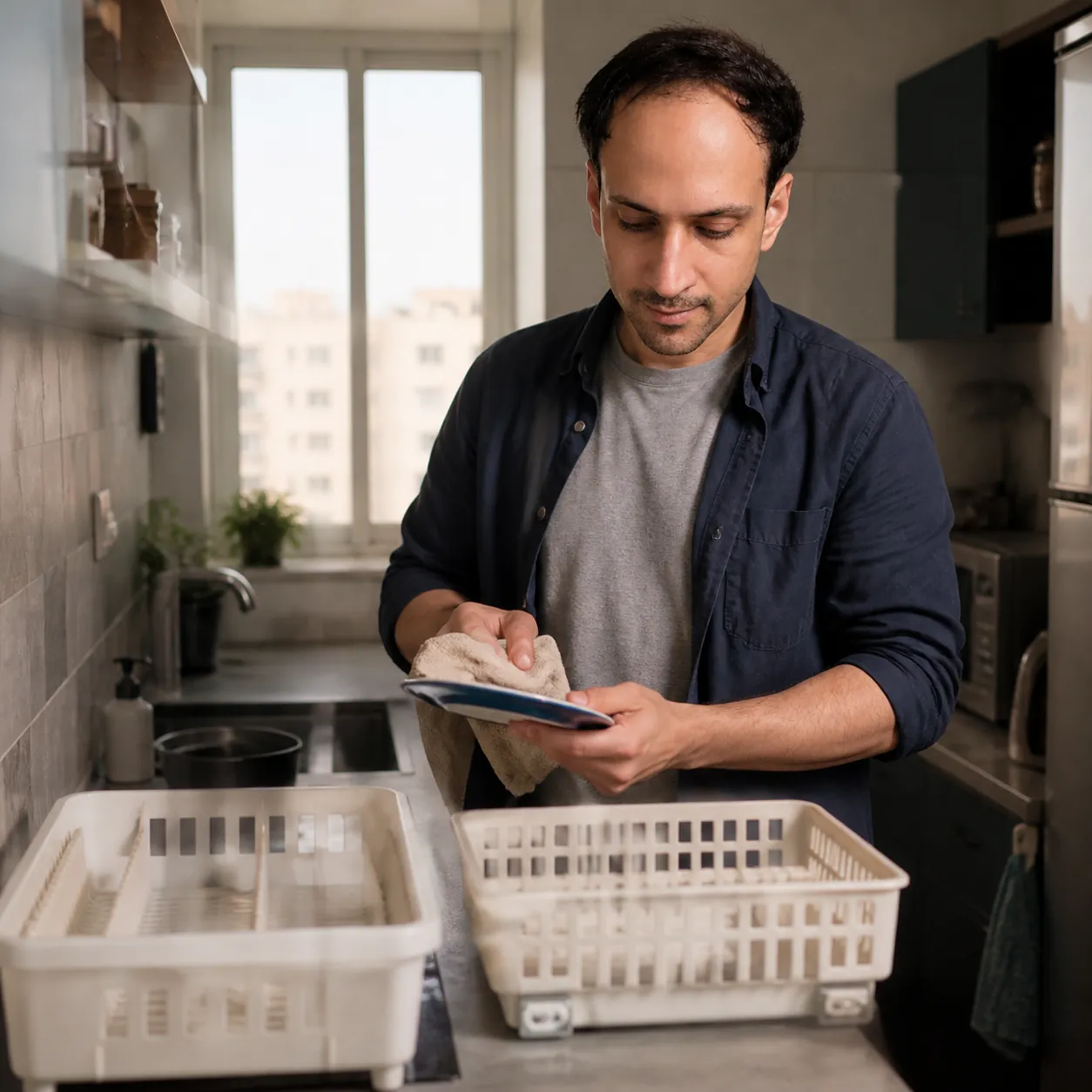 The Wrong Box in the Galley Kitchen — AI Portrait Prompt