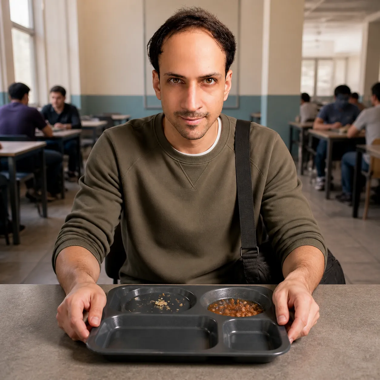 The Empty Compartment — AI Portrait Prompt