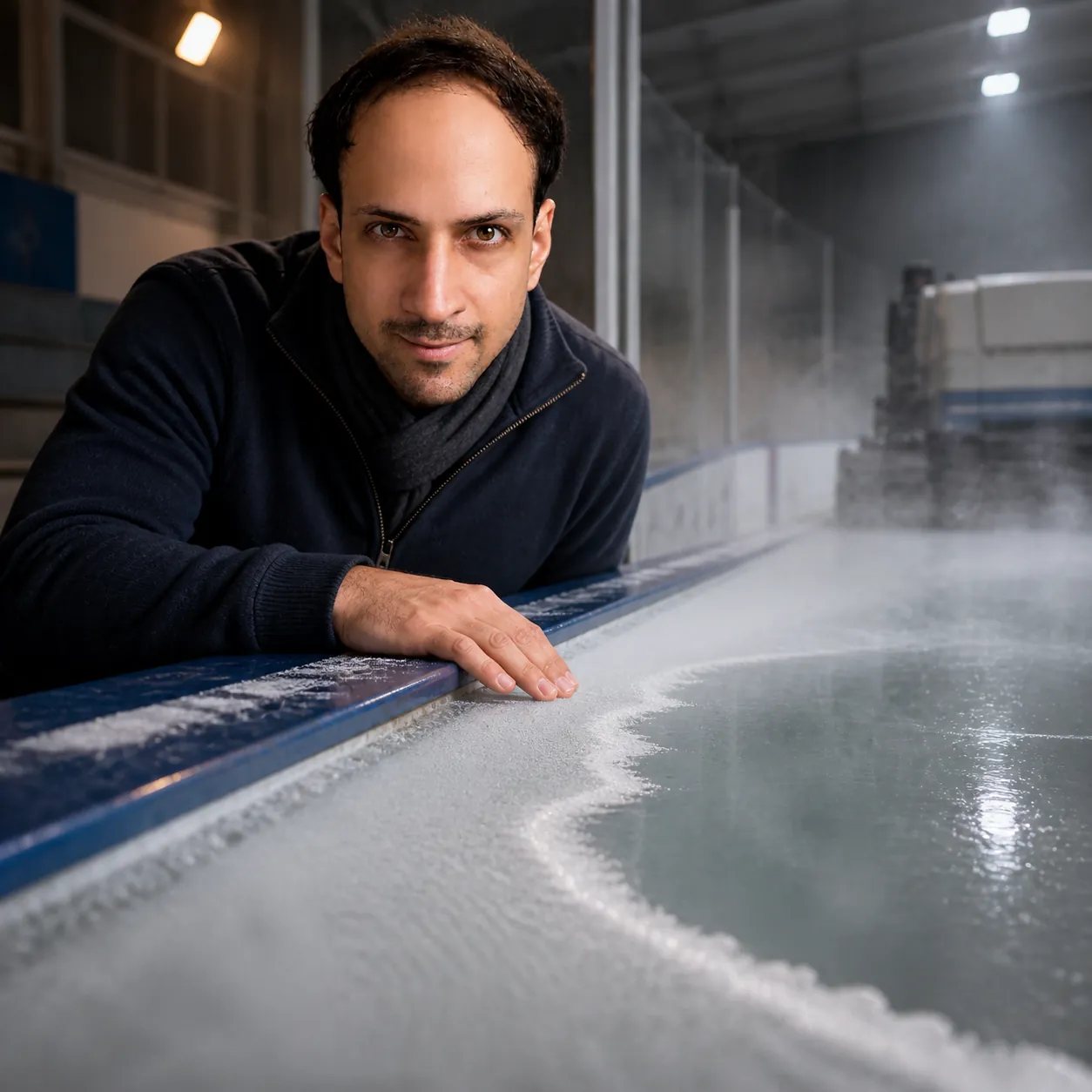 Supercooled at the Rink — AI Portrait Prompt