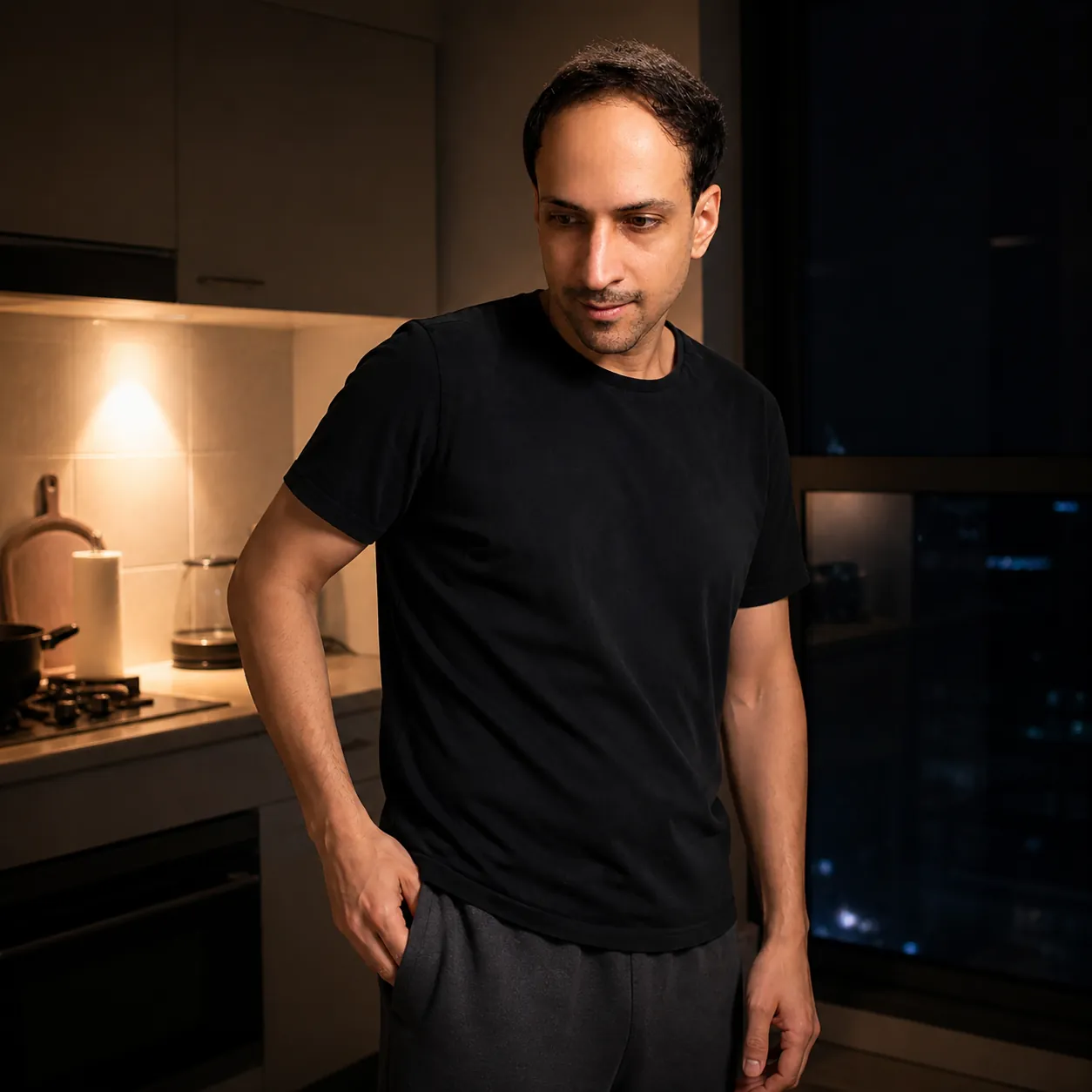 Phantom Buzz by Lamplight — AI Portrait Prompt