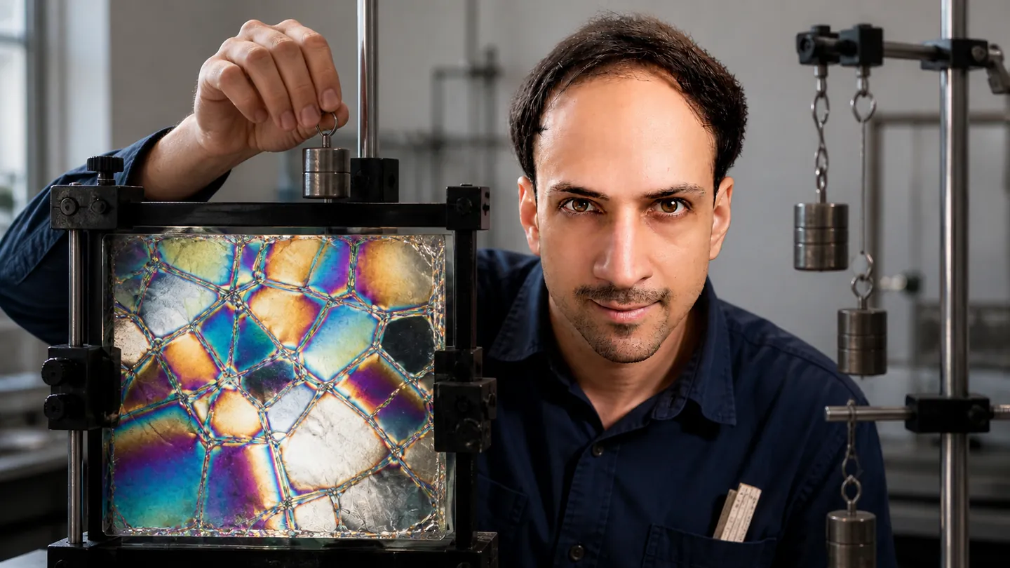 The Colored Truth: Structures Lab Bench — AI Portrait Prompt