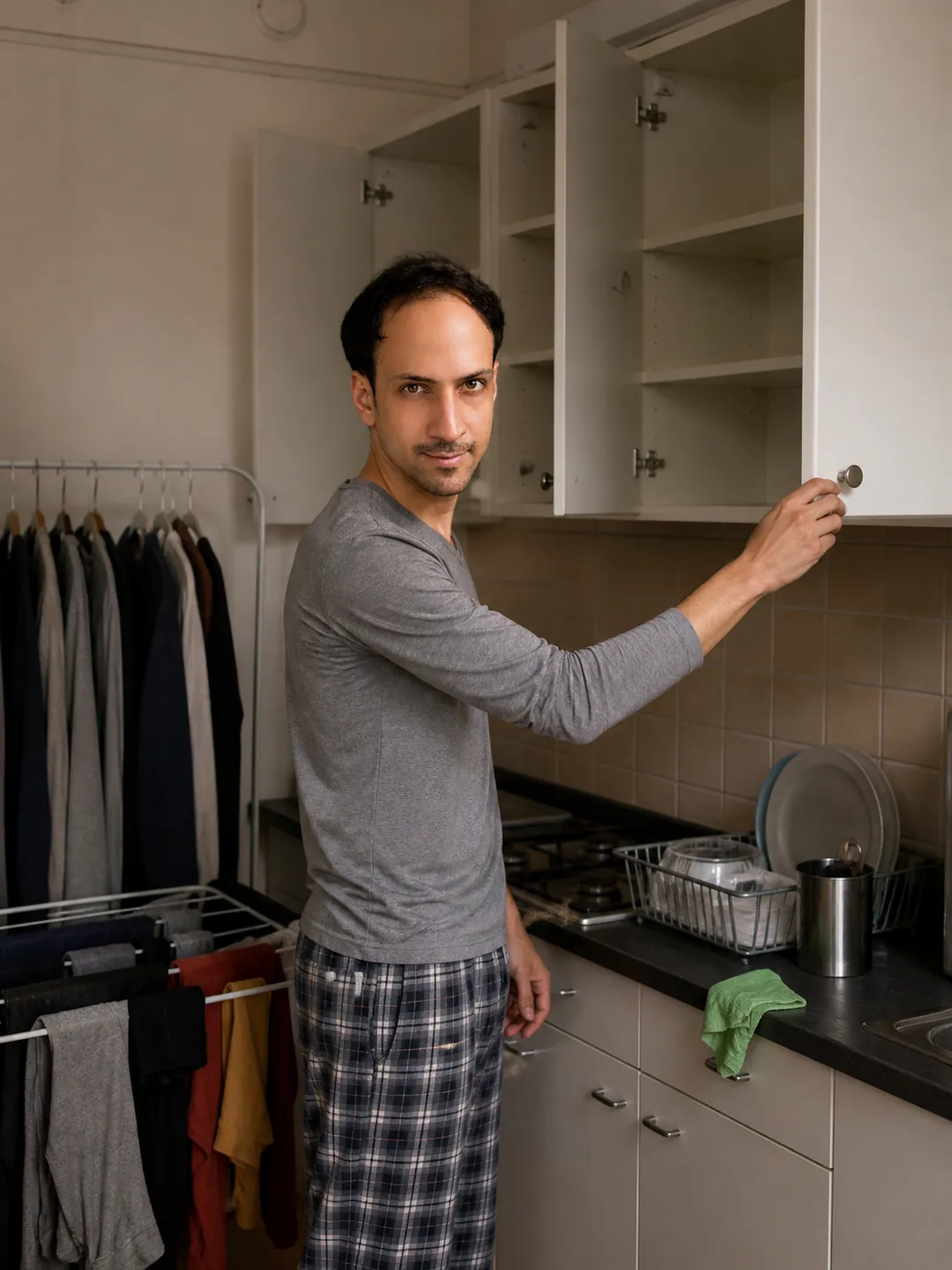 A Cupboard Door Eased Shut — AI Portrait Prompt