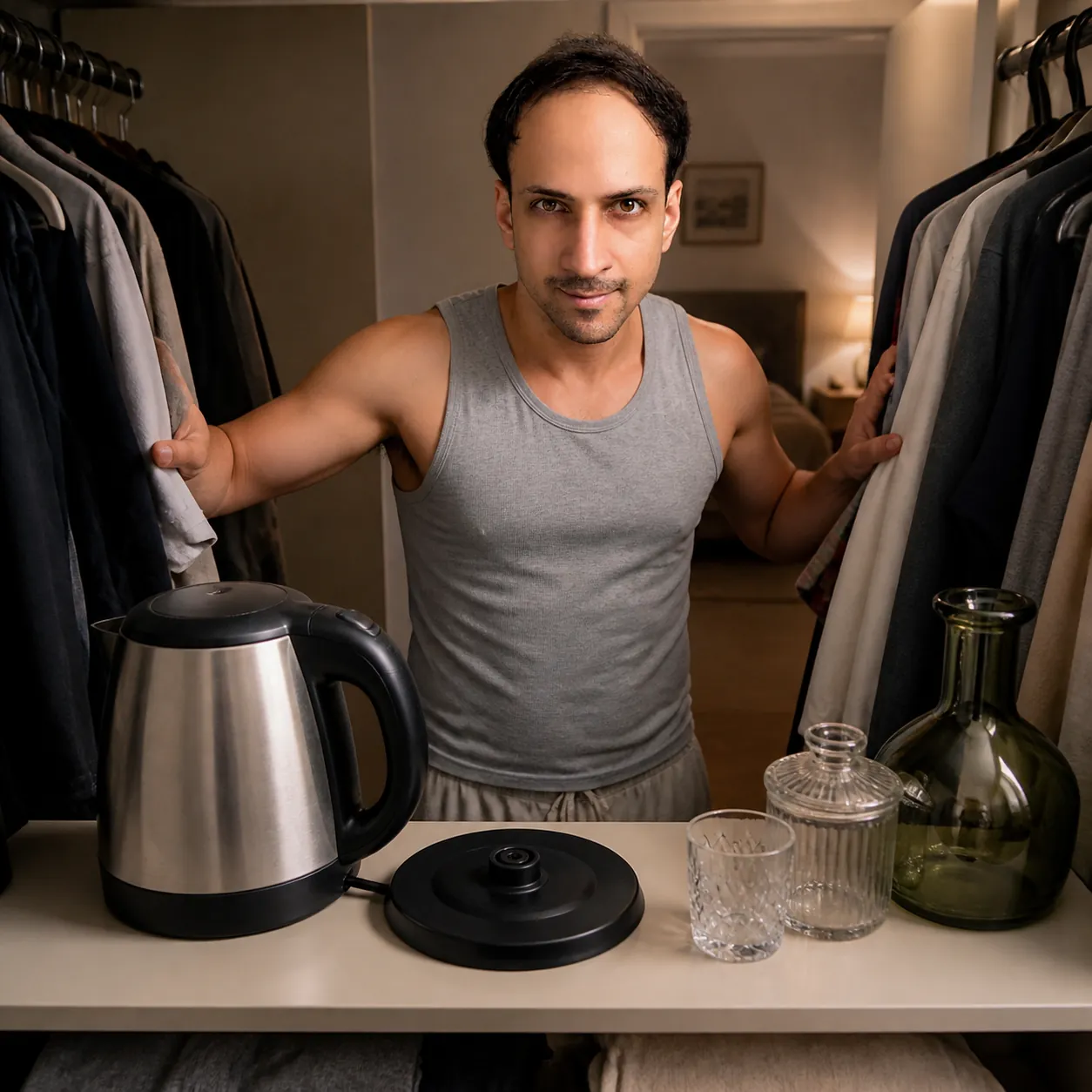 The Kettle Kept for Its Element — AI Portrait Prompt