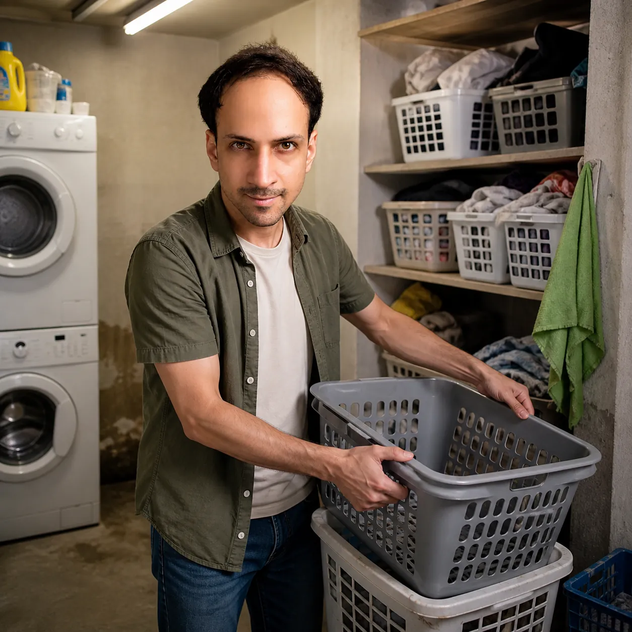 Nesting the Empty Baskets — AI Portrait Prompt