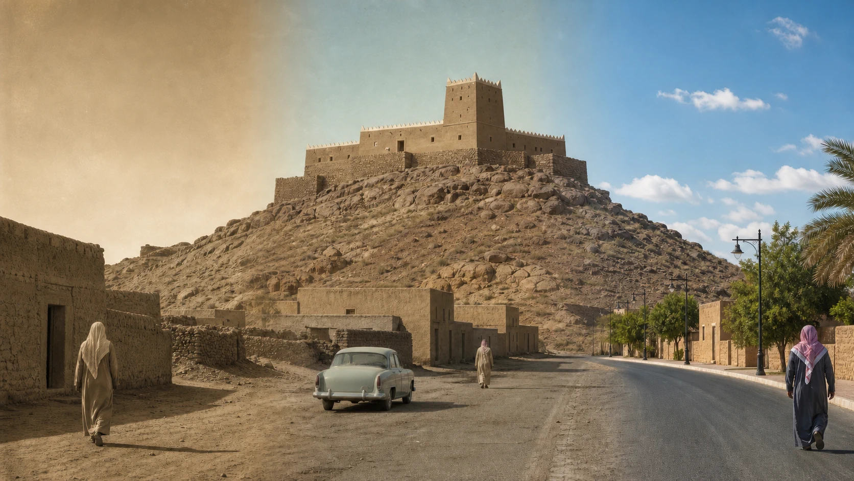 تصوير طبقات الزمن