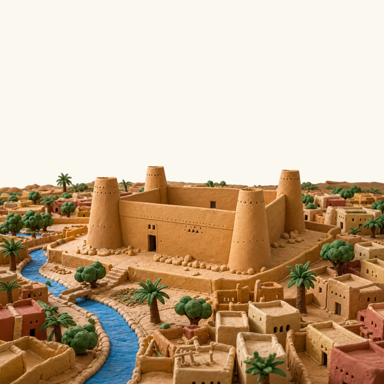مدينة من الصلصال: عالم مصغر